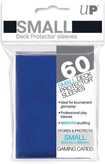Ultra Pro Game Accessory Card Sleeves Small Blue 62x89εκ. 60τμχ