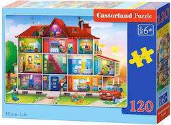 Kids Puzzle House Life for 6++ Years 120pcs Castorland