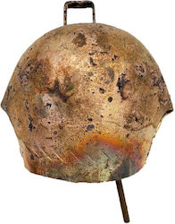 N.8 Round Copper Livestock Bell 11x9cm