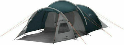 Easy Camp Spirit 300 Camping Tent Tunnel Blue with Double Cloth 3 Seasons for 3 People 410x200x110cm