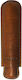 Marvel Leather Cigar Case Single Brown