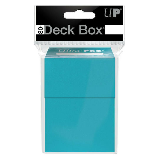 Ultra Pro Solid Yu-Gi-Oh Deck Box Japanese Size Light Blue