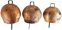 N. 0.5 Clopot Rotund Din Cupru 5x4cm