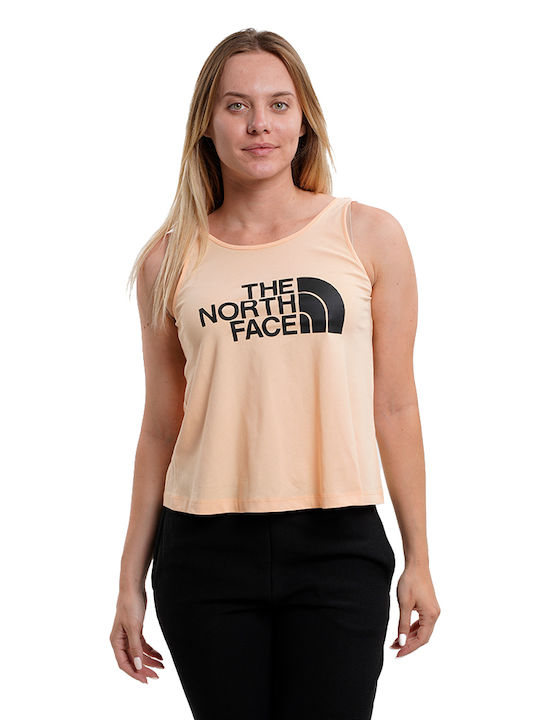 The North Face Women's Athletic Crop Top Sleeveless Orange