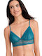 DKNY Women's Bralette Bra Petrol