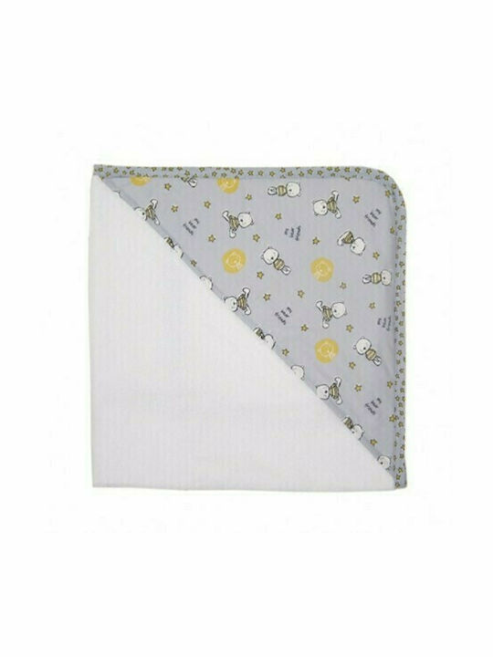 Omega Baby Bath Towel Hooded 70x70cm