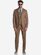 Sommer Herrenanzug mit Weste Beige
