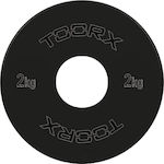 Toorx Set of Plates Olympic Type Rubber 1 x 2kg Φ50mm