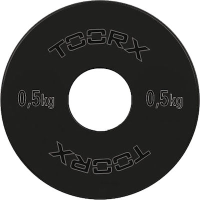 Toorx Δίσκος Ολυμπιακού Τύπου Λαστιχένιος 1 x 0.5kg Φ50mm