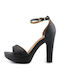 Leather Sandals Black
