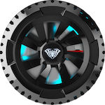 Aula S6 Fan In Black Colour