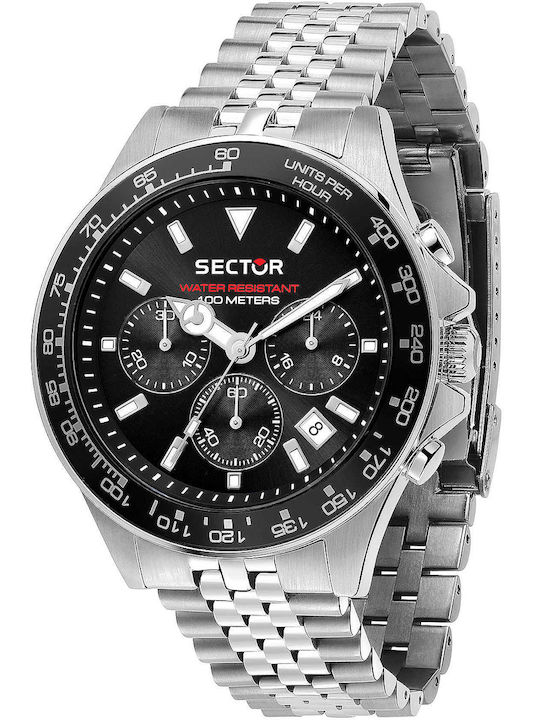 Sector 230 Ceas Barbati 43mm Cronograf Baterie ...