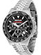 Sector 230 Men's Watch 43mm Chronograph Battery with Silver Metal Bracelet