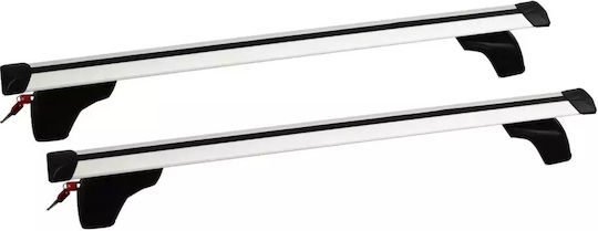 G3 G3 Aluminum Car Roof Bars Pacific Airflow 127cm for Kia Optima 4D 2016-2019 Set with Roof Rack Legs