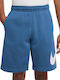 Nike Sportswear Club Sportliche Herrenshorts Blau