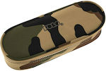 Polo Camouflage Pencil Case with 1 Compartment Green