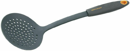 Fackelmann Shallow Slotted Spoon Plastic Gray 32cm