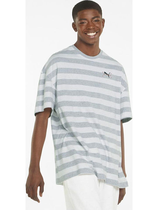 Αθλητικό T-shirt Γκρι