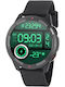 3Guys 3GW3701 46mm Smartwatch με Παλμογράφο (Μαύρο)
