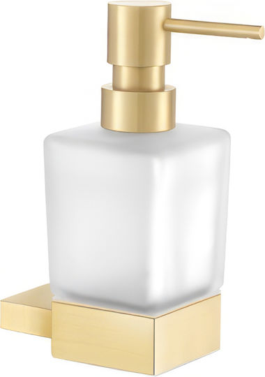 Sanco Monogramm Επιτοίχιο Dispenser Γυάλινο Χρυσό Sanco Monogramm Επιτοίχιο Dispenser Γυάλινο Χρυσό