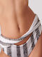 Bikini Slip Hohe Taille Gray