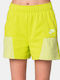 Women's Sporty Shorts Dri-Fit Yellow