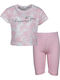 Kids' Set with Shorts Summer 2pcs Pink