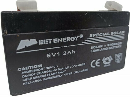 UPS Battery with Capacity 1.3Ah and Voltage 6V MT6V-1.3AH 1 Piece