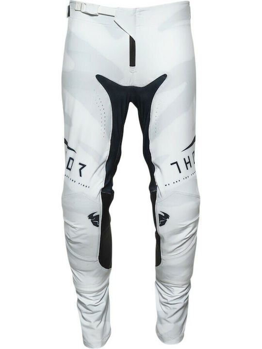 Thor MX Pro Cast Men's Summer Motocross Pants White/Mint