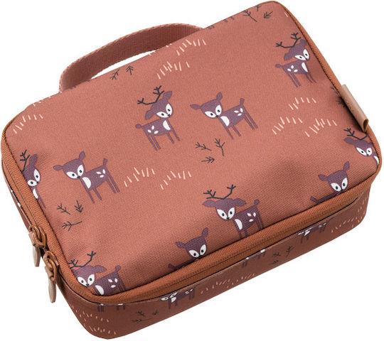 Fresk Pet Amber School Insulated Hand Lunch Bag Brown