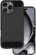 Nexeri Carbon Umschlag Rückseite Silikon Schwarz (Redmi Note 8 Pro)