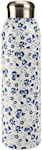 Laura Ashley Petit Fleur Flasche Thermosflasche Rostfreier Stahl Blau 500ml LA182921