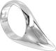 Dream Love Metal Hard Cock Teardrop Metal Пръстен Петел Металик Сребрист D-205376