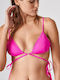 Blu4u Triangle Bikini Top Fuchsia