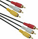 Cable 3x RCA male - 3x RCA male 3m (7000708)