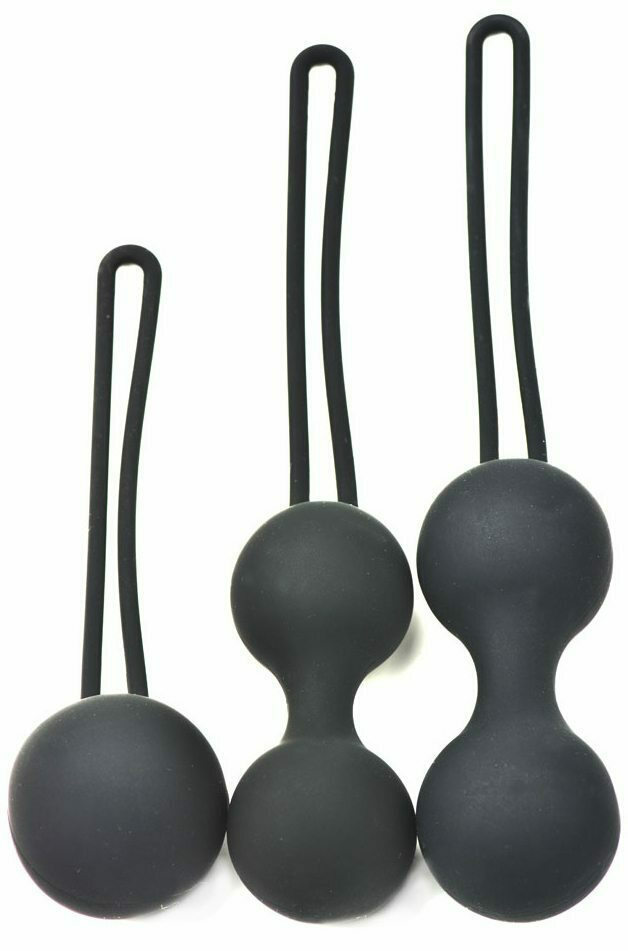 Passion 3 Piece Silicone Kegel Ball Set Black Skroutz.gr