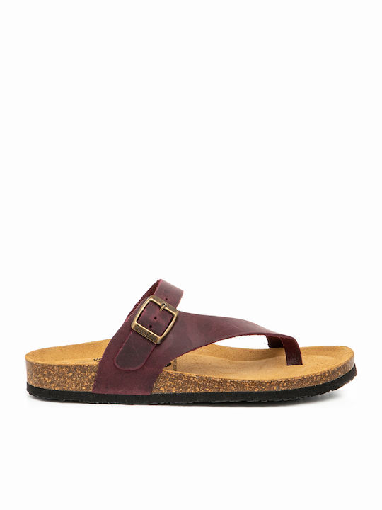Plakton Battle Leather Women's Flat Sandals in ...