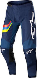 Alpinestars MX Racer Braap Vară Bărbați Pantaloni Motocross Albastru