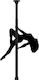 Shots Ouch! Dance Pole Pole-Dancing-Stange Schwarz