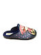 Women's winter slippers Medies 202936 blue