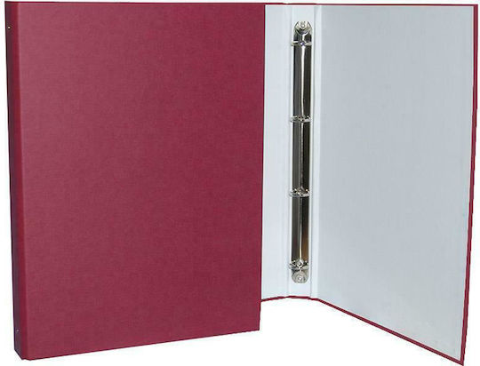 Next Biblioraft 3/32 pentru Hârtie A4 cu 2 Rings Inele Burgundy Classic 1buc