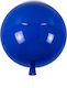 GloboStar Balloon Μονόφωτο Παιδικό Φωτιστικό Κρεμαστό από Πλαστικό με Υποδοχή E27 Μπλε 30x33cm
