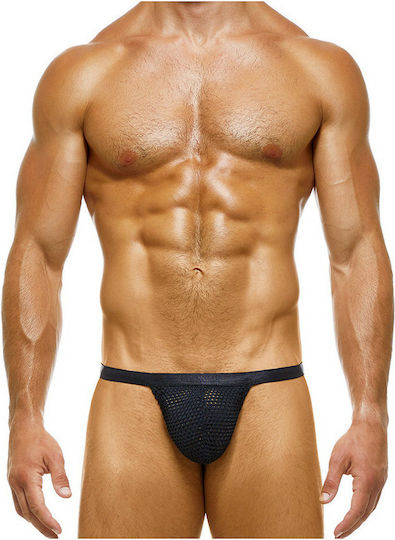 Modus Vivendi Net Trap Thong 06114 Herren Sexy Slip Black 06114_BLACK