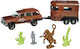 Mattel Matchbox Hitch & Haul 1988 Jeep Wagoneer & Remorcă Pony Mașinuță 1:64 pentru 3+ Ani