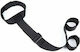 Dream Love Ohmama Fetish Enylon Collar With Back Wrist Restraints Κολάρο σε Μαύρο Χρώμα