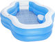Bestway Swimming Pool Inflatable Blue 270x198x51cm
