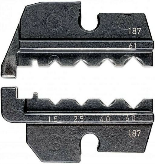 Knipex 97 49 61 Μήτρα Πρεσαρίσματος Κυλινδρικών Σωληνωτών Ακροδεκτών Harting