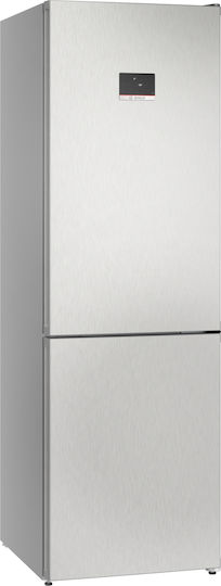 Bosch Ψυγειοκαταψύκτης 321lt Total NoFrost Υ186xΠ60xΒ66.5εκ. Inox KGN367LDF