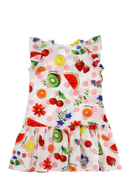 Kleid Monnalisa mit Obst 315928 5627-9984 Mädchen