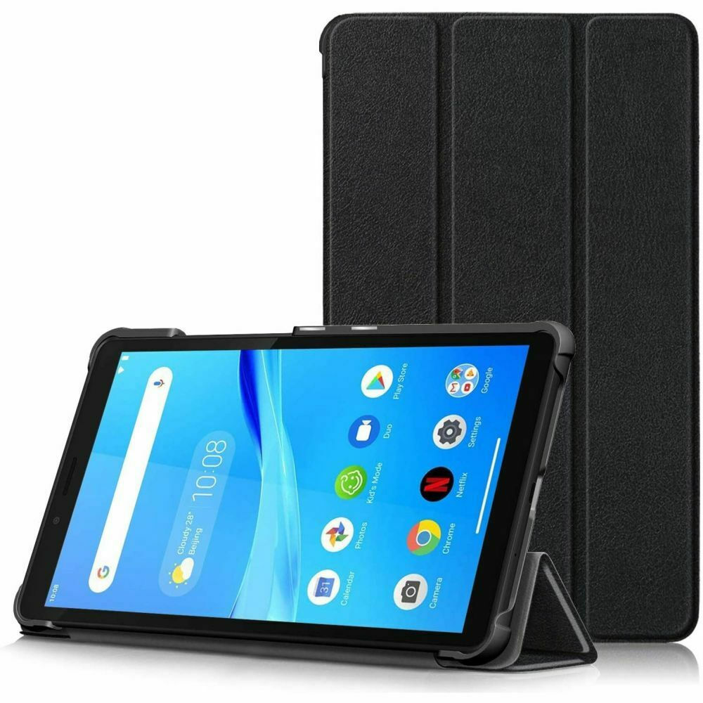 TechProtect Smartcase Flip Cover Stand Μαύρο (Lenovo Tab M7) Skroutz.gr